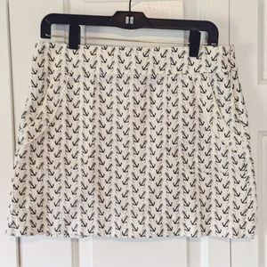 J.Crew anchor mini skirt 8